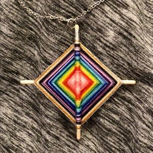 Ojo de Dios necklace
